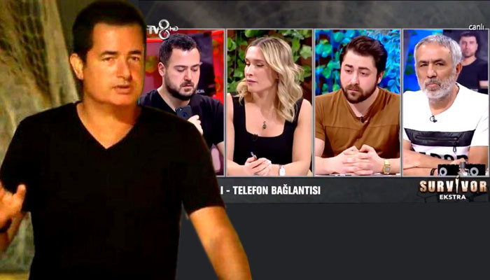 Acun'u çıldırtan yorum! Canlı yayına bağlanıp fırça çekti