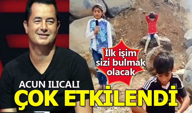 Acun'u etkileyen köylü çocuklar
