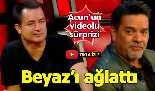 Acun'un sürprizi Beyazıt Öztürk'ü ağlattı
