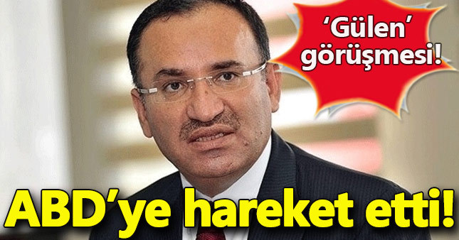 Adalet Bakanı Bozdağ ABD'ye gitti mi?