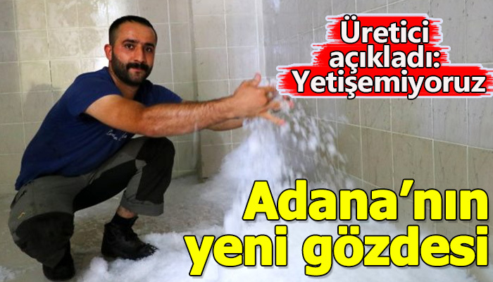 Adana'nın yeni gözdesi buz