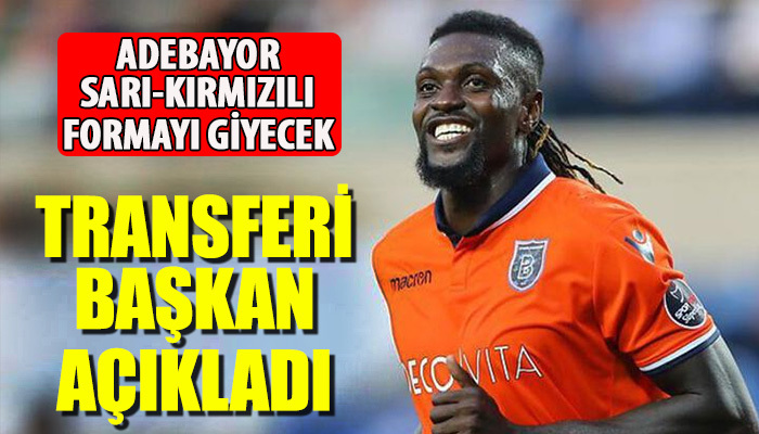 Adebayor'un Kayserispor'da