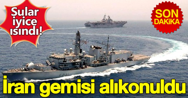 Aden körfezinde İran gemisine el konuldu