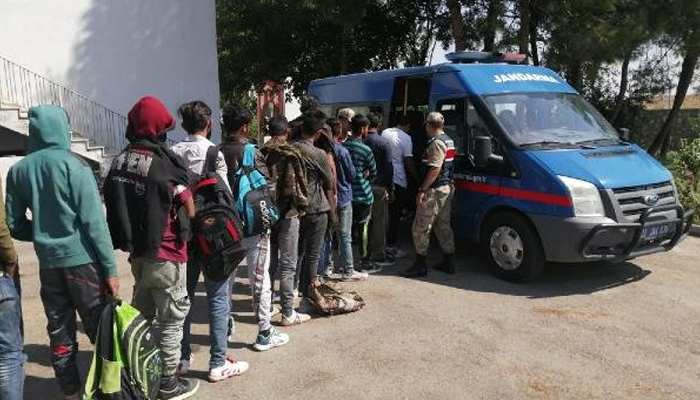 Adıyaman'da onlarca kaçak göçmen yakalandı