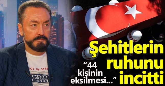 Adnan Oktar'dan şehitleri hiçe sayan paylaşım!