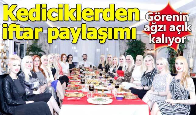 Adnan Oktar'ın Kediciklerinden iftar paylaşımı: Cennet sofrası
