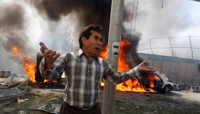 Afganistan'da büyük patlama!