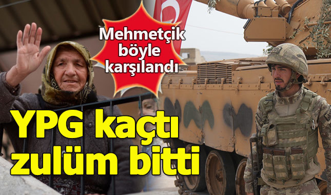 Afrin halkı Türk askerini böyle karşıladı