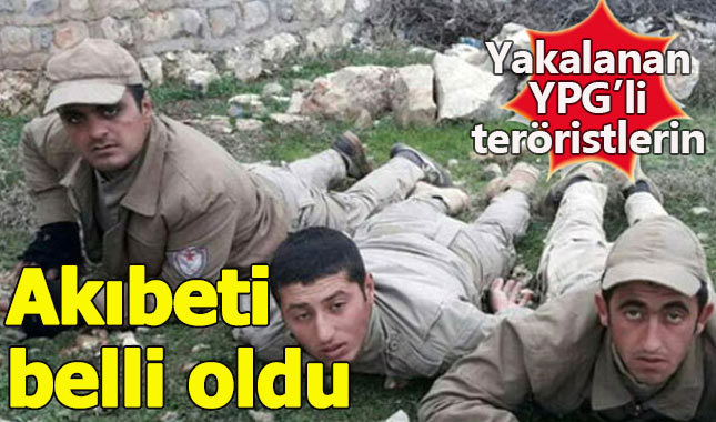 Afrin operasyonunda yakalanan YPG'li teröristler Türkiye'ye getirildi