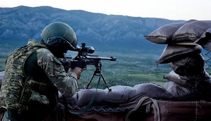 Afrin'de PKK'lı teröristlere ağır darbe!
