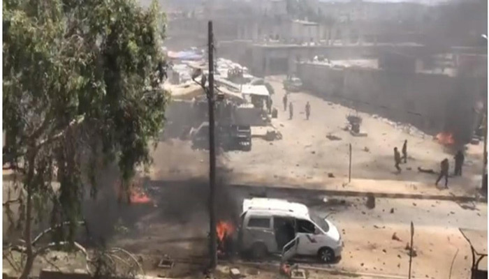 Afrin'deki patlamada 42 kişi hayatını kaybetti