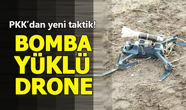Ağrı'da PKK'ya ait bomba yüklü drone düşürüldü