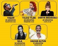 Ağustos ayında yaz, Jolly Joker Harbiye Açık Hava Konserleriyle bitiyor…