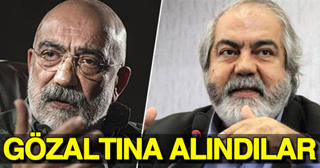 Ahmet Altan ile Mehmet Altan gözaltına alındı