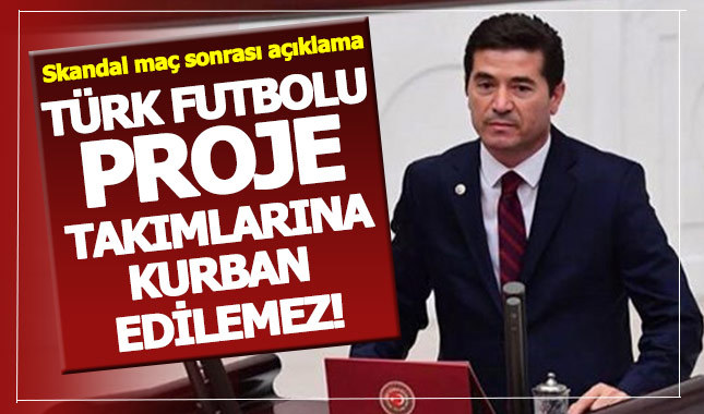Ahmet Kaya'dan Başakşehir maçı rezaletine tepki