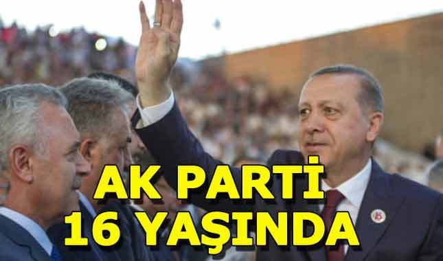 Ak Parti 16 yaşında! Cumhurbaşkanı Erdoğan konuşma yapacak