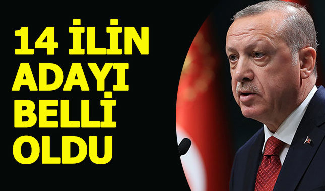 Ak Parti'de 14 ilin Belediye Başkan Adayları belli oldu