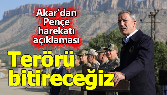 Akar'dan Pençe Harekatı açıklaması
