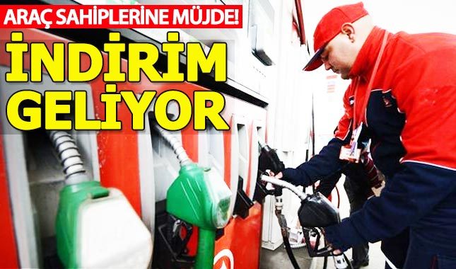 Akaryakıt fiyatlarına indirim geliyor