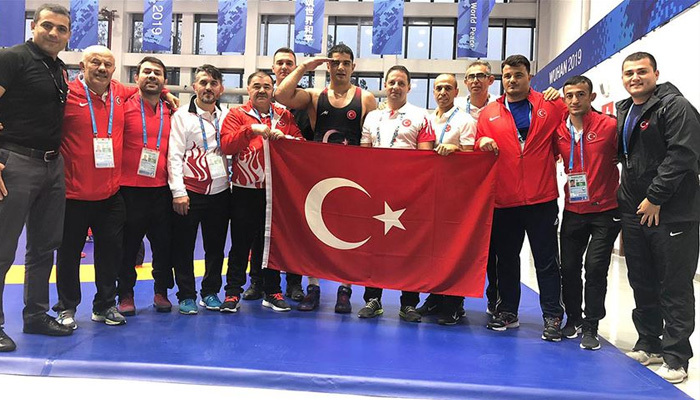 Akgül'den Askeri Olimpiyatlar altın madalya