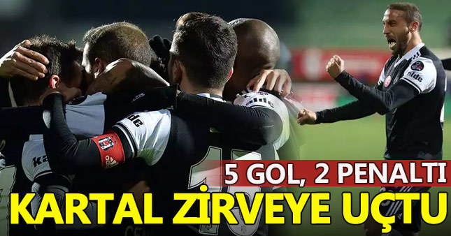 Alanyaspor 1-4 Beşiktaş (Maç Özeti)