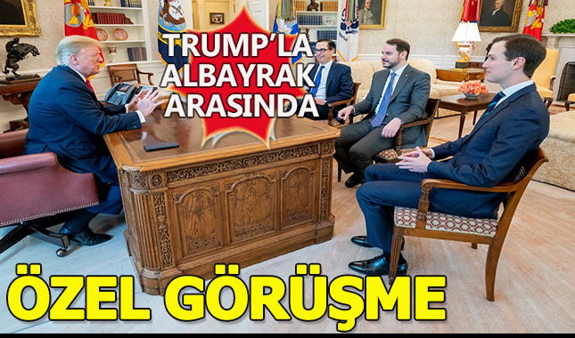 Albayrak ile Trump özel görüşmesi