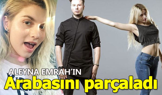 Aleyna, Emrah Karaduman'ın arabasına çarptı!