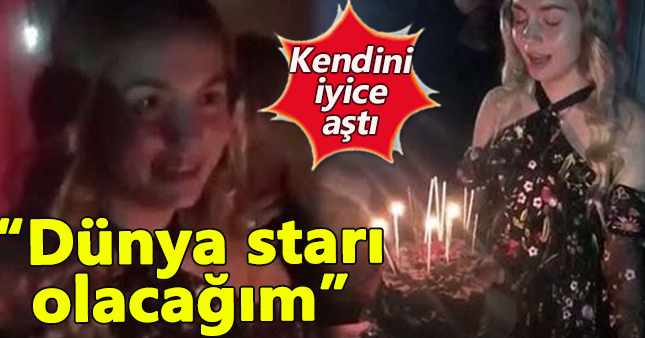 Aleyna Tilki 17, yaş gününde çoştu