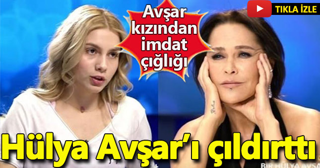 Aleyna Tilki Hülya Avşar'ı çıldırttı