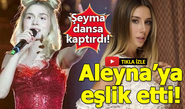 Aleyna Tilki söyledi, Şeyma Subaşı oynadı!