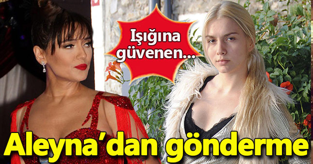Aleyna Tilki'den Demet Akalın'a gönderme