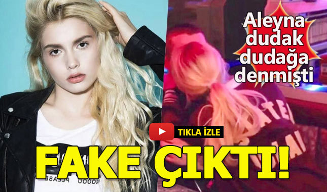 Aleyna Tilki'nin "Dudak Dudağa" diye servis edilen genç kızın Amerikalı oyuncu çıkması