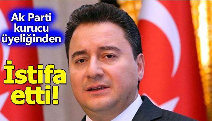 Ali Babacan, Ak Parti'den istifa etti