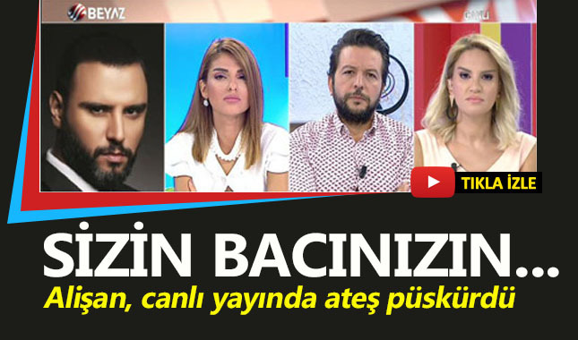 Alişan, canlı yayında verdi veriştirdi