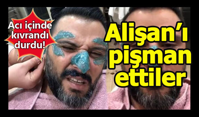 Alişan'ı cilt bakımı yaptığına bin pişman ettiler!