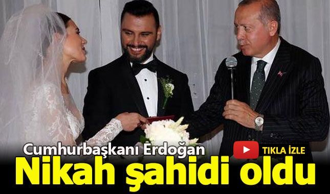 Alişan'ın nikah şahidi Cumhurbaşkanı Erdoğan oldu