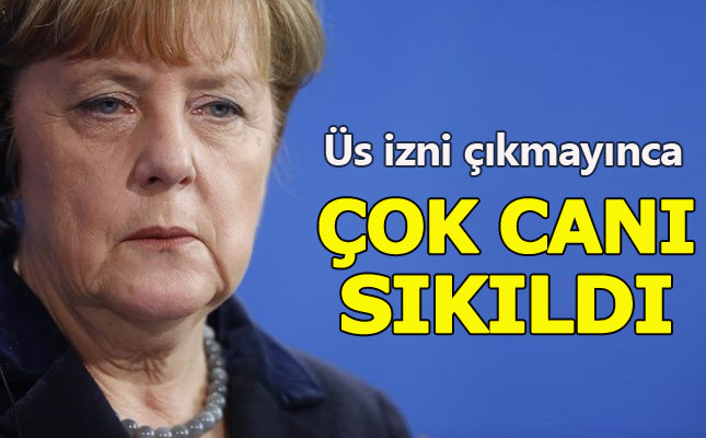 Almanya ile İncirlik krizi devam ediyor