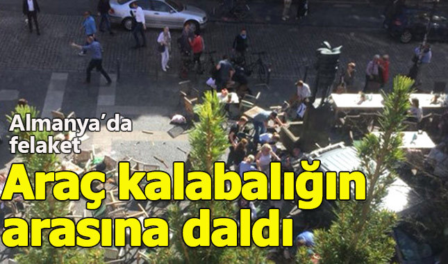 Almanya'da bir araç kalabalığın arasına daldı - Münster nerede?