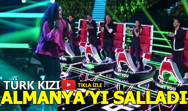 Almanya'da ki ses yarışmasına Türk kızı damga vurdu