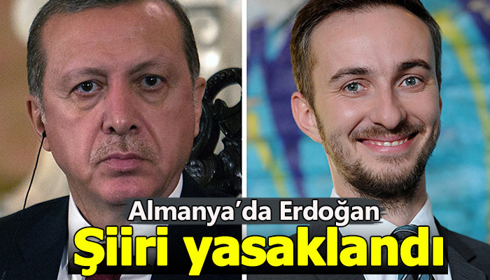 Almanya'daki Erdoğan şiir yasaklandı