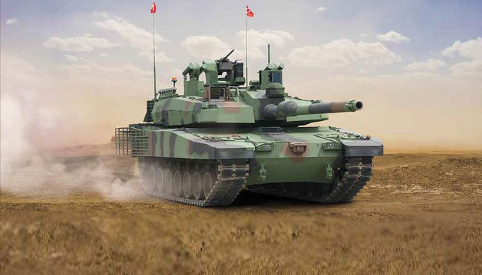 Altay tankı sahaya iniyor