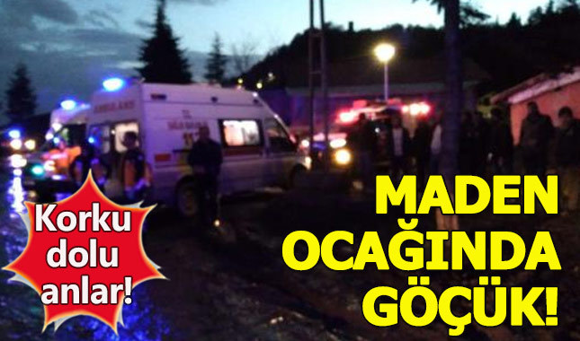 Amasya' da maden ocağında göçük