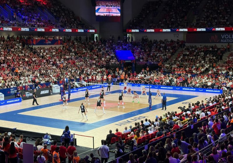 Amazon Türkiye isim sponsorluğundaki 2026 Voleybol Milletler Ligi Ankara etabı başladı