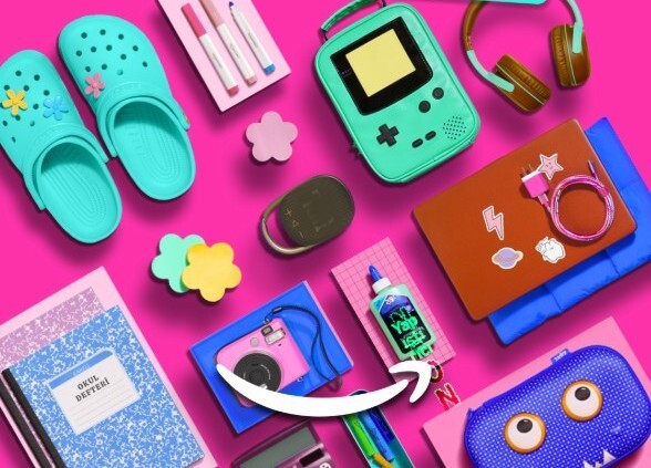 Amazon.com.tr'de Okula dönüş heyecanı