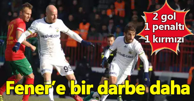 Amedspor 1-1 Fenerbahçe (Maç Özeti)