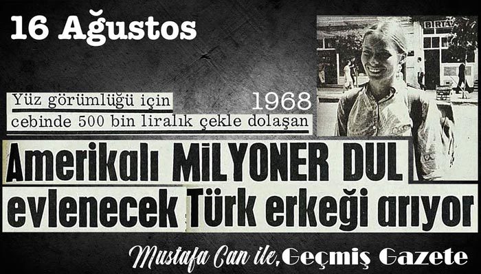 Amerikalı milyoner dul, evlenecek Türk erkeği arıyor