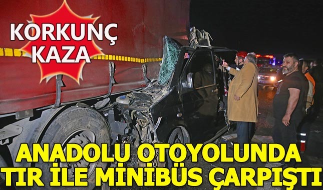 Anadolu Otoyolunda kaza: 5 ölü, 6 yaralı