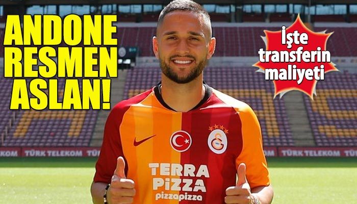 Andone resmen Galatasaray'da! İşte maliyeti...