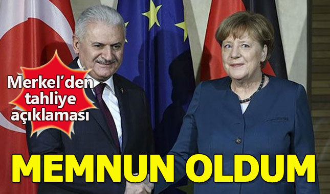 Angela Merkel'den Deniz Yücel açıklaması