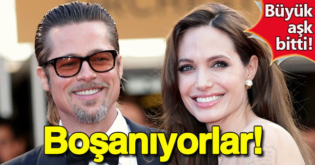 Angelina Jolie Brad Pitt'ten boşanıyor